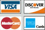 Husky accepts Visa, Discover, MasterCard, and American Express