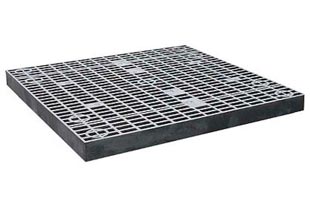 Husky's decon pool elevation grid